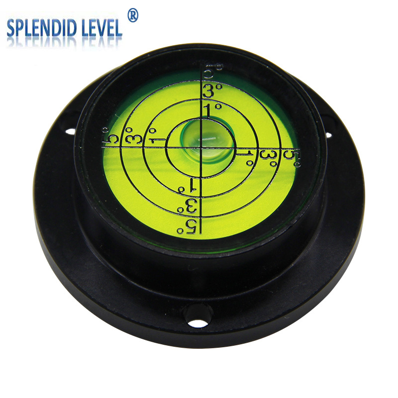 水平泡金属法兰水平仪水平尺水准仪气泡牛眼水准器水准泡高精度