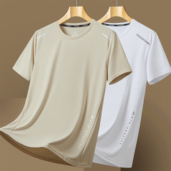 半袖tシャツ男速干tシャツ速干半袖アイスtシャツアイス半袖夏半袖丸首半袖男