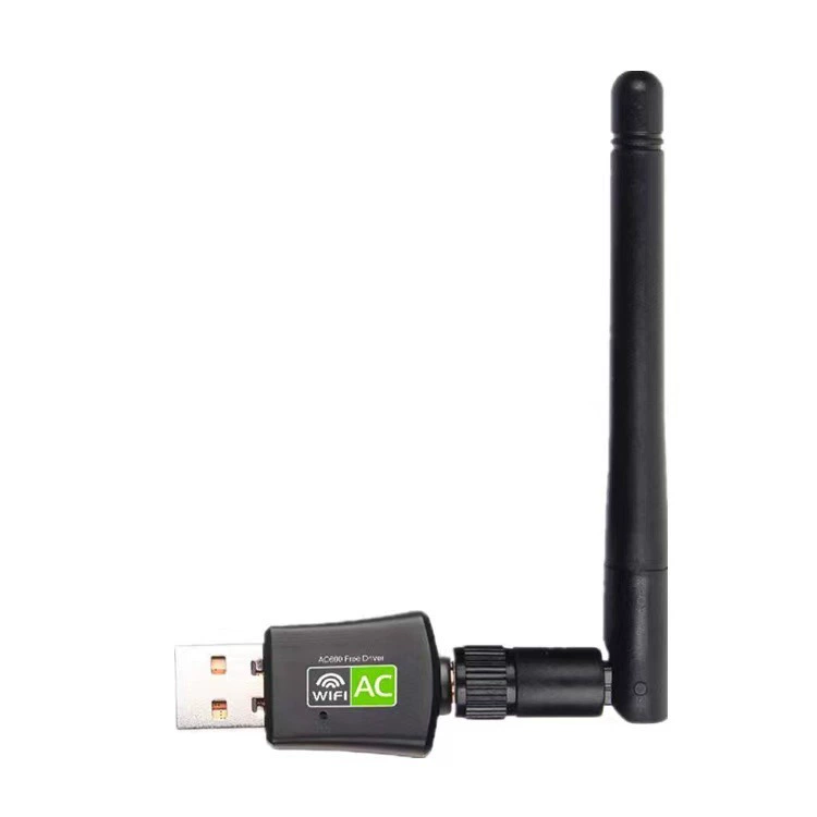 USB беспроводная сетев�й адаптер 600M двухдиапазонный беспроводной сетевой адаптер 2.4G/5.8G свободный драйвер сетевой адаптер wifi приемник