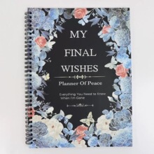 亚马逊A5爆款笔记本临终规划老人瑜伽清洁计划者线圈本魔法书笔记