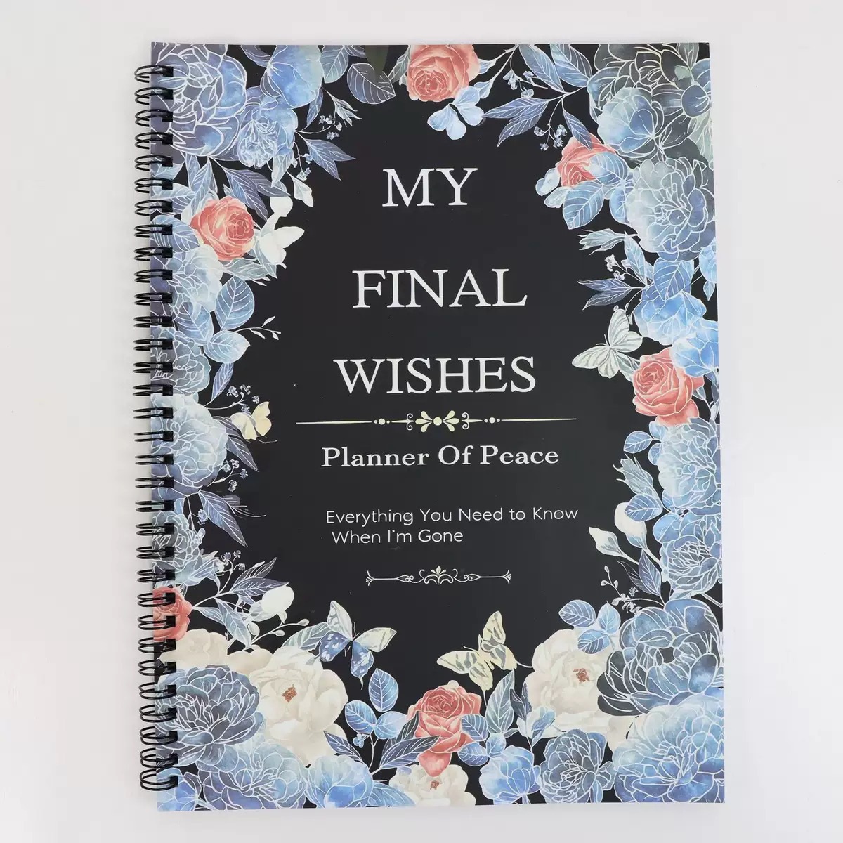 亚马逊A5爆款笔记本临终规划老人瑜伽清洁计划者线圈本魔法书笔记