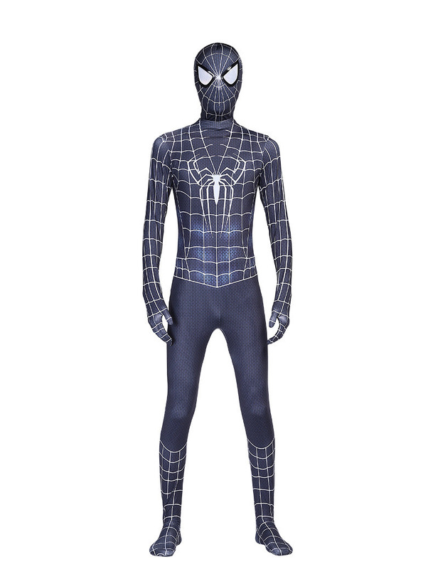 スパイダーパラレルユニバースマンマイルズハロウィンコス衣装子供用ヘッドギア服大人グウェンジャンプスーツ|undefined