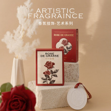 新款花卉石膏香挂创意伴手礼实用小礼品高档结婚婚礼礼物挂件批发