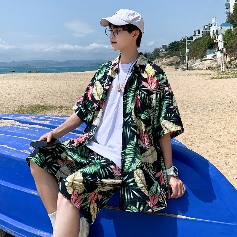 T3662 블랙 슈트 [[셔츠+반바지