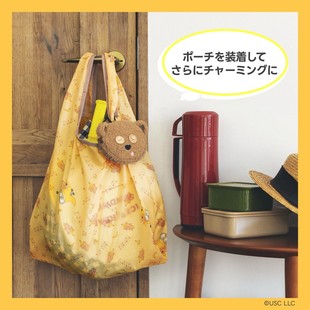 in stock Japan Appendix Minions Tim Bear Pendant Cartoon Cute Shoulder Bag Cute Fun Student Bag Environmental Protection Bag
