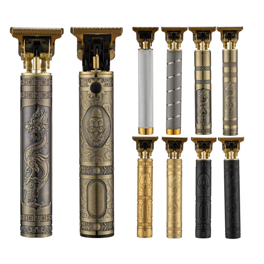 Cortapelos eléctricos transfronterizos T9, cortapelos eléctricos tallados, cortapelos eléctricos, cortapelos de aceite, artefacto calvo de empuje especial para peluquería