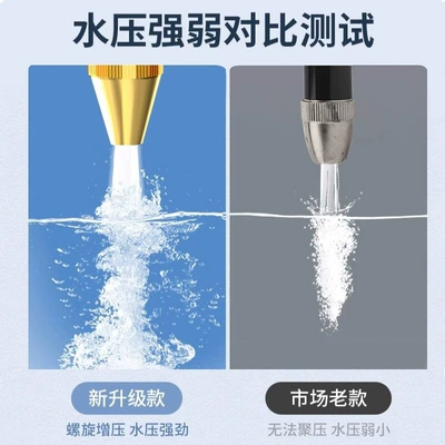 High pressure car wash water gun, nozzle, steel nozzle for watering flowers