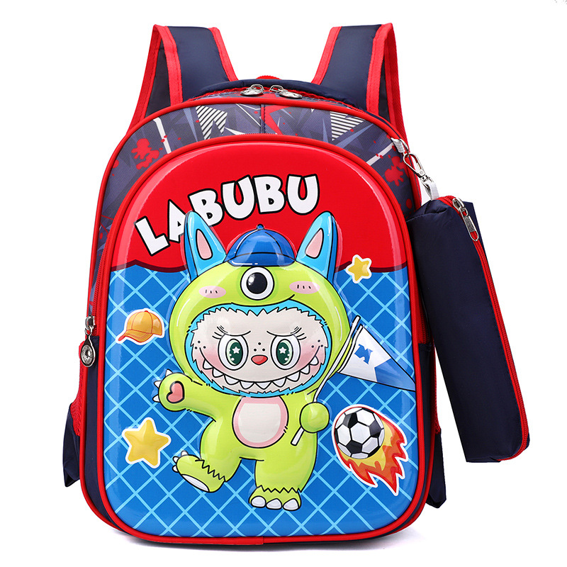 Mochila escolar para niños Rabubu 6-8-12 años Labubu kindergarten mochila escolar 2025 nueva mochila para niñas de gran capacidad