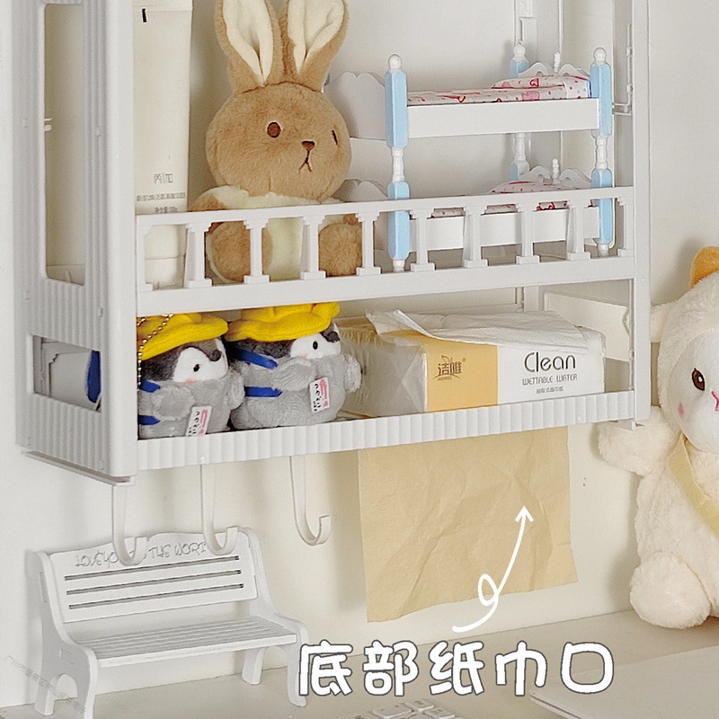 寮のベッドの上にバスケットを掛けてベッドの上に物を置く棚の上に掛けて掛けます。|undefined