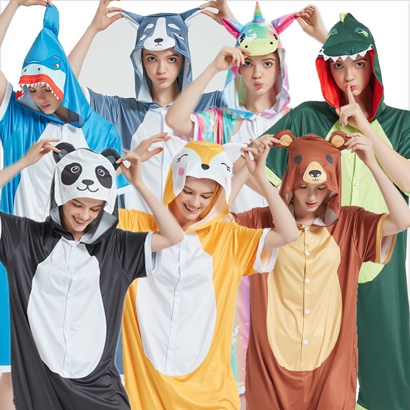 Cartoon thin silk cute pijama