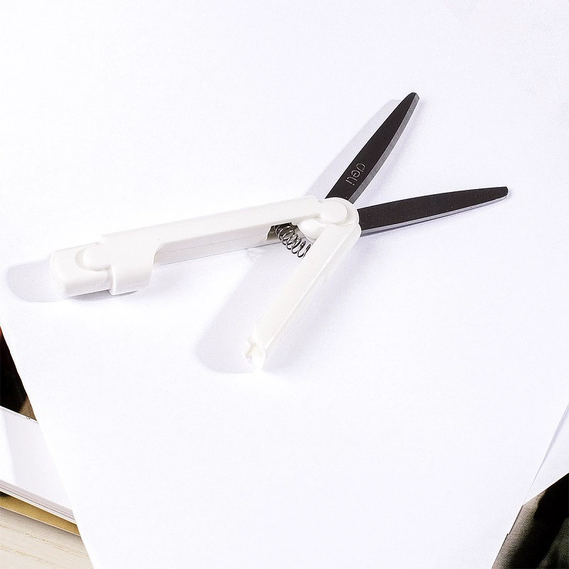 Deli 6076 портативные scissors (смешанные)