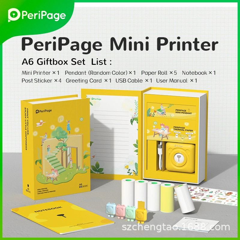 Подарочная коробка Elder Bear Peripage A6 мини-принтер Christmas Giftsbox
