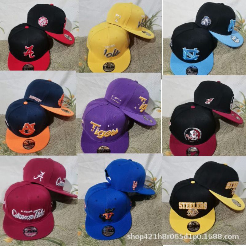 Foreign trade North Carolina, Alabama, Duke men's and women's hats, basketball caps, NCAA baseball caps, street dance Foreign trade North Carolina, Alabama, Duke men's and women's hats, basketball caps, NCAA baseball caps, street dance