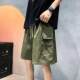 Japanese cityboy Tooling Shorts Men's Summer Fatty Large Size All-match High Street Wide-leg American-style 5-6 Pants