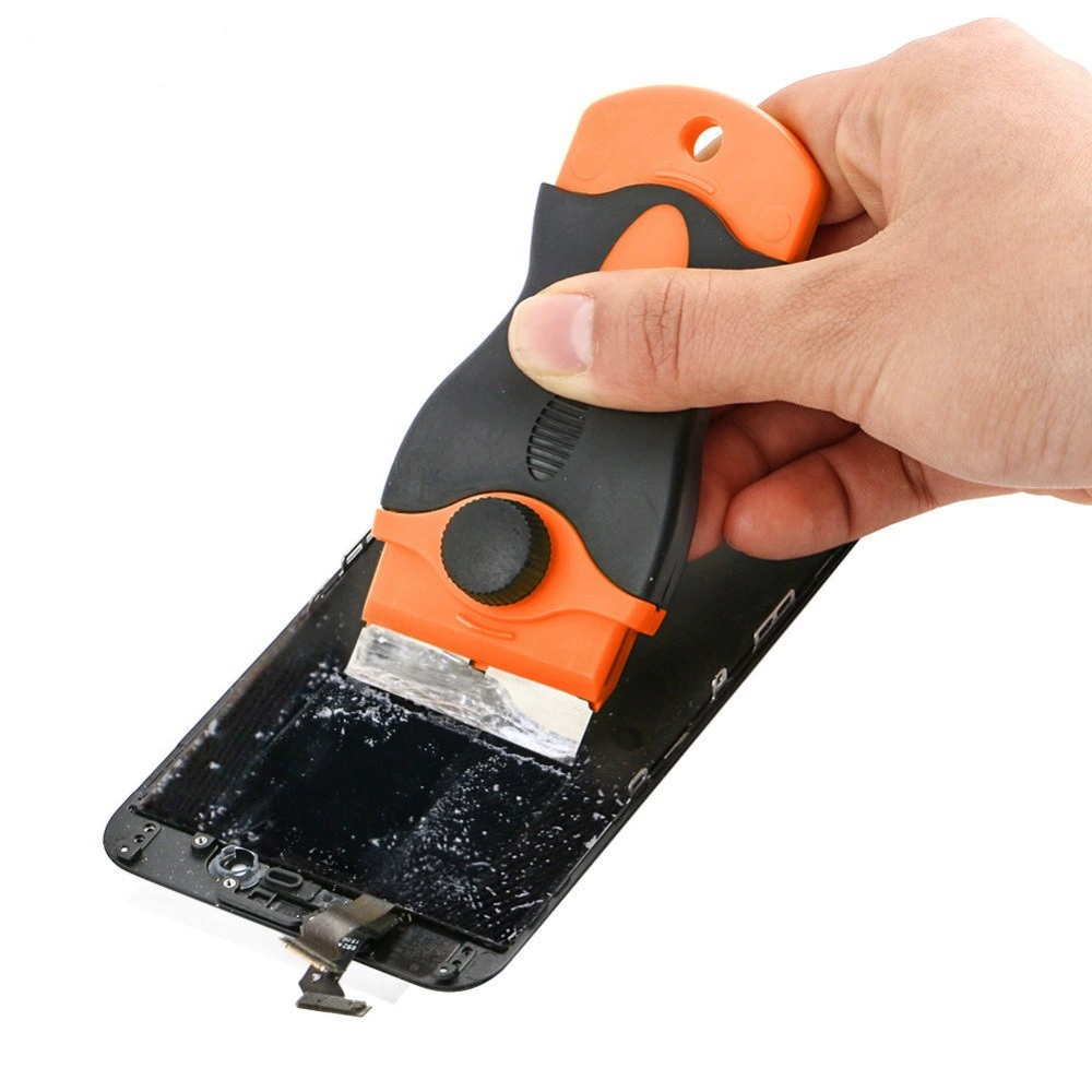 Автомобильная лопата резиновый нож для мобильного телефона пленка для скребка держатель для обезвоживания ручка пластиковый лезвие лезвие для бритья ручка