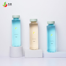 PET旋盖沐浴露瓶高档洗发水分装瓶300ml爽肤水瓶化妆品斜肩塑料瓶