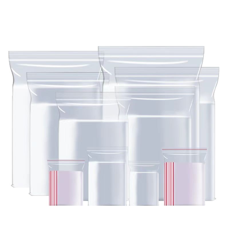 Xinle Bolsa ziplock Bolsa transparente engrosada para ropa Bolsa con cremallera Bolsa sellada Bolsa de embalaje de plástico al por mayor