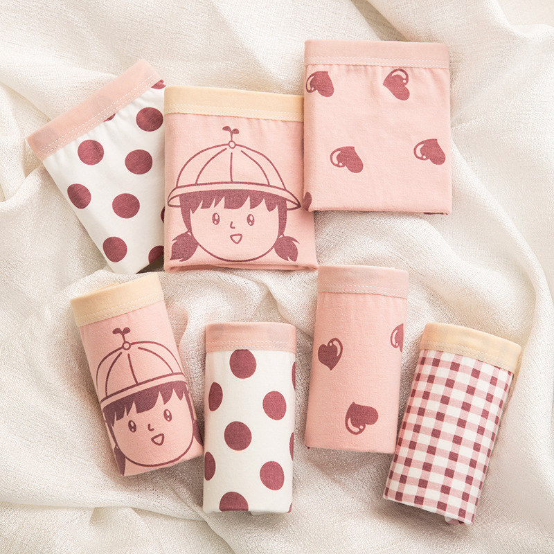 Ropa interior fina de verano para niñas, calzoncillos bóxer de algodón, ropa interior pequeña para niñas, pantalones cortos de algodón para niños medianos y grandes, calzoncillos bóxer.