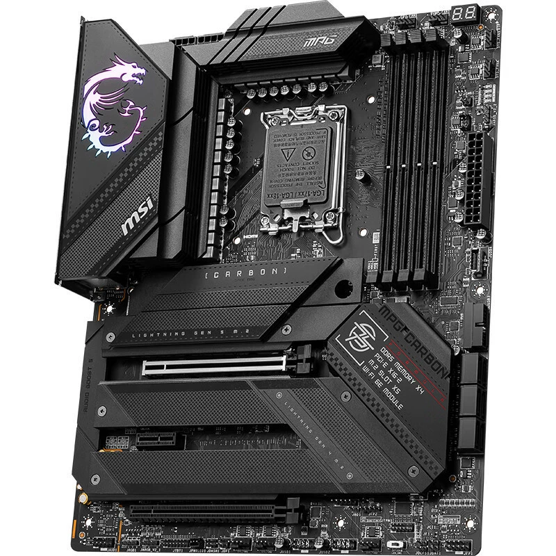 Применимо к Intel MSI MPG Z790 CARBON WIFI DDR5 темная материнская плата. Подробнее см.