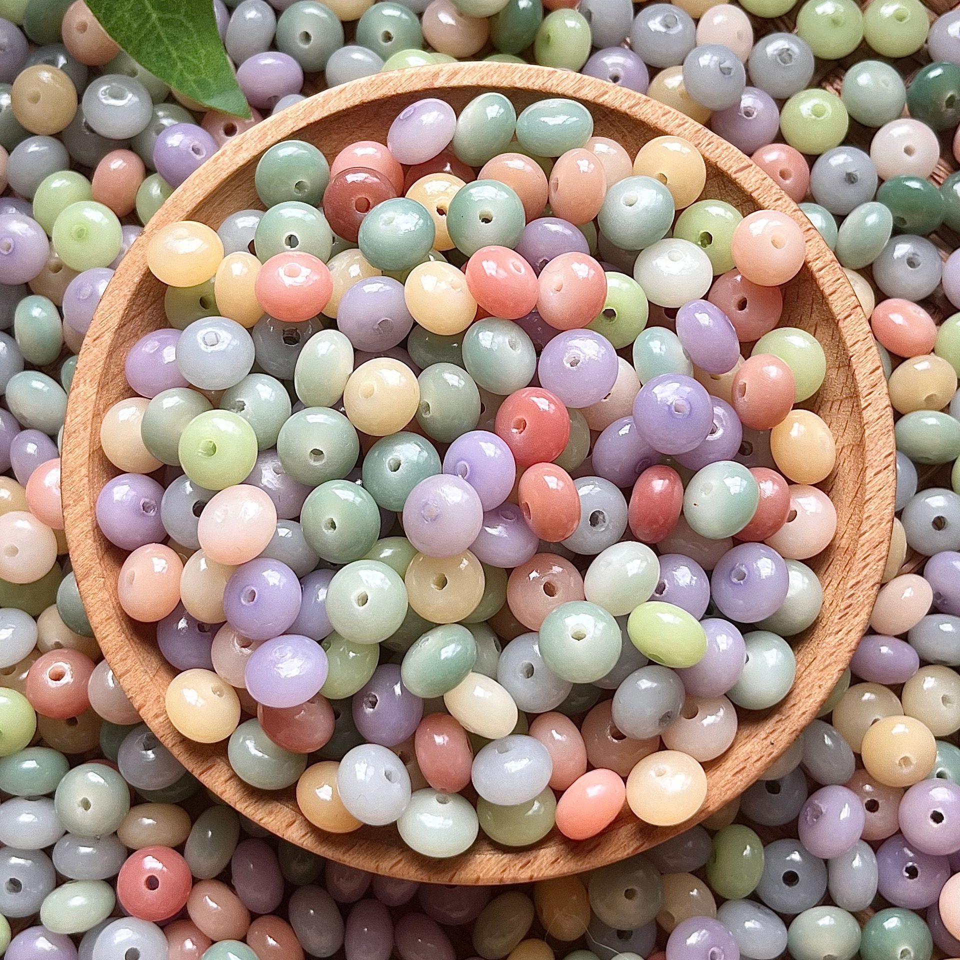 보라색 듀오바오 주판구슬 [싱글]