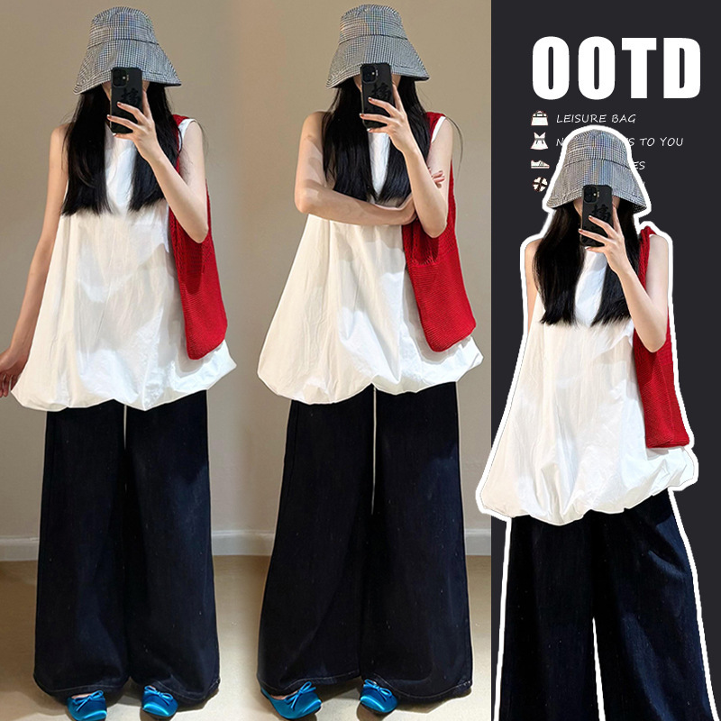 Pregnant women summer new bud dress coat + casual long pants two-piece suit