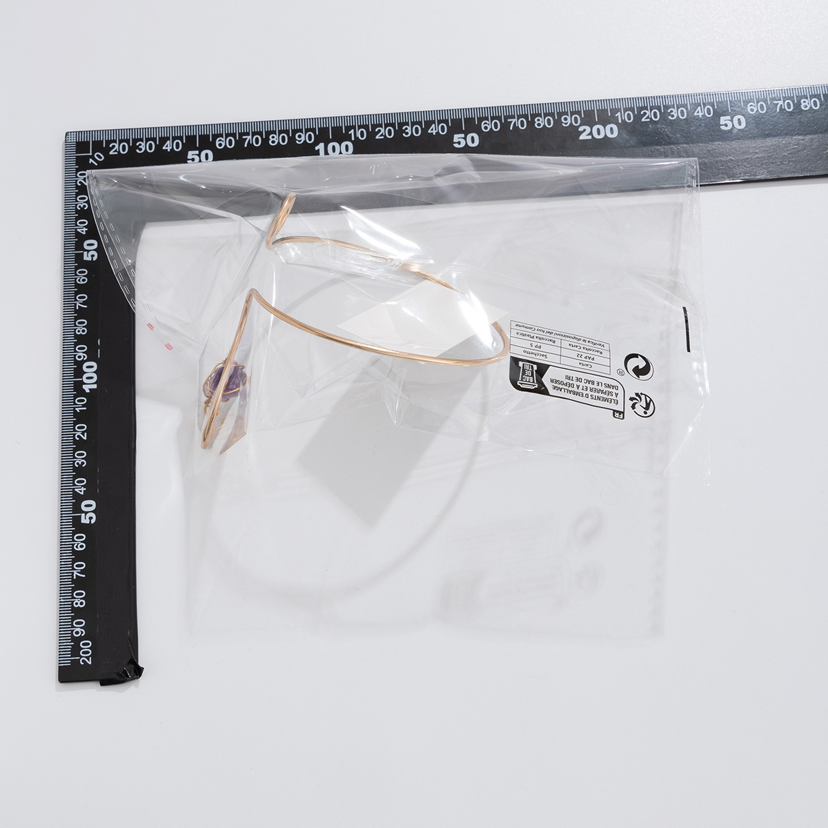 Wholesale Jewelry Simple Style Geometric Iron December Birthstone Turquoise Inlay Arm Bracelet display picture 11