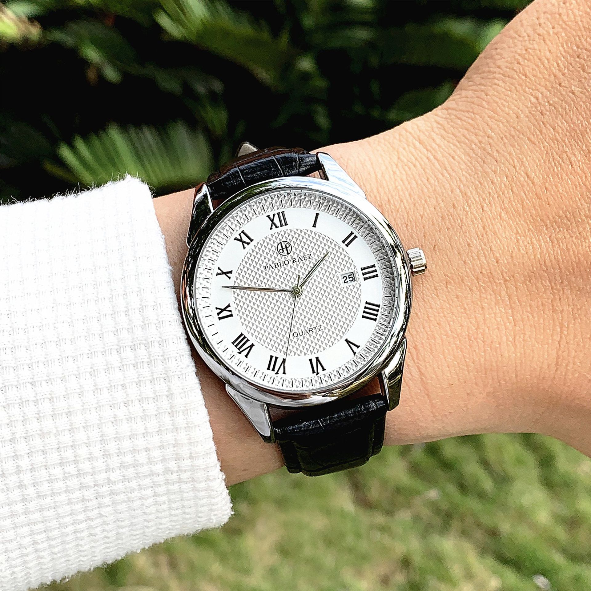  men's watch foreign trade popular waterproof fully automatic quartz watch cross-border e-commerce live broadcast one piece drop shipping wholesale_voghion.com