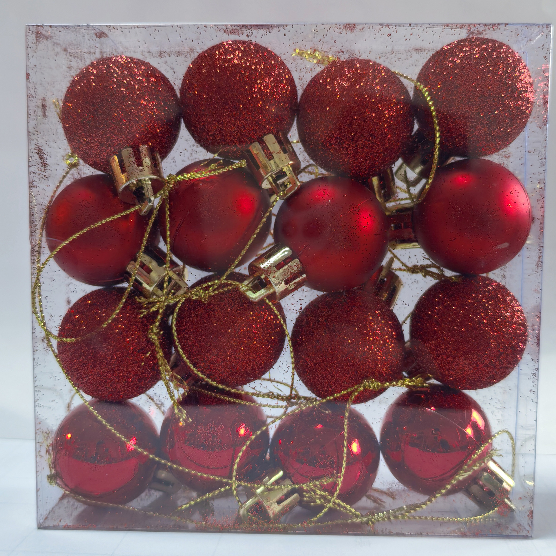 Navidad brillante colgante colgante bola colgante árbol de Navidad decoración colgante galvanizado Navidad decoración de Año Nuevo accesorios diy image 12