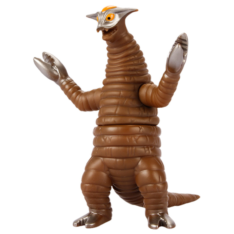 Genuino autorizado Jinjiang Ultraman Soft Goma Monster Toy Ai Lei Wang Lei De Wang Ge Mora Gudun Boy Gift