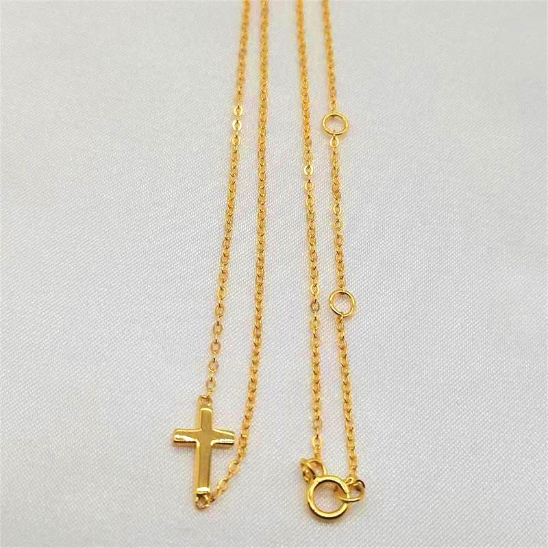 Casual, Daily Occasion 925 Sterling Silver Plating Cross Pendant Necklace