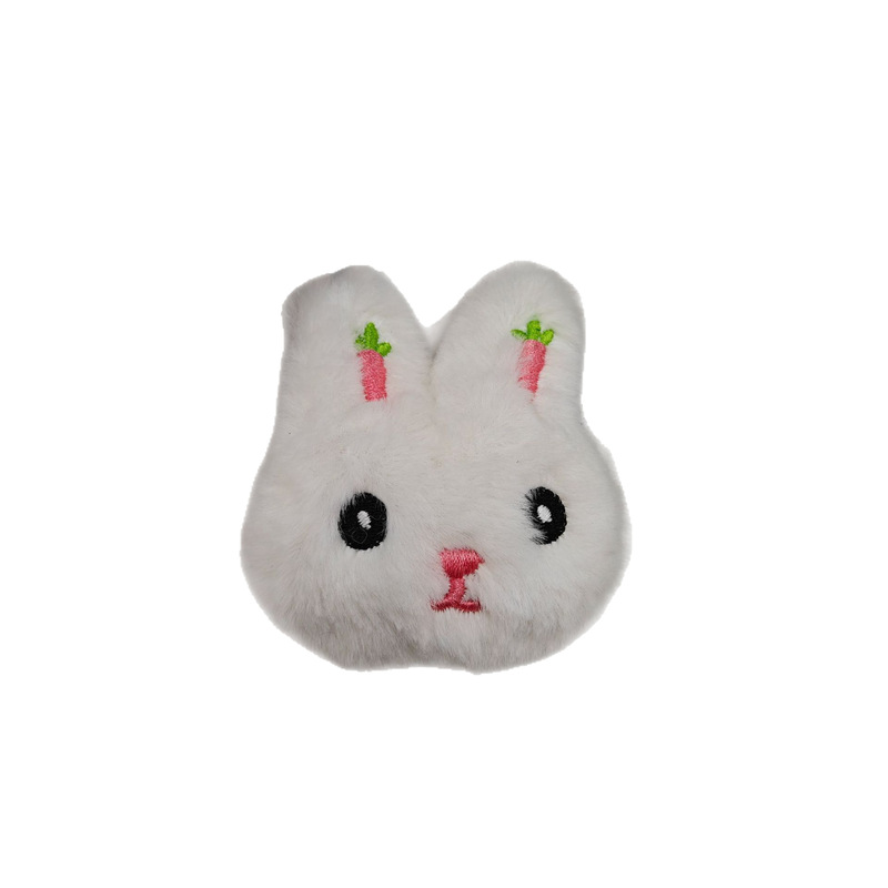 赤面うさぎペンダント、在庫あり、かわいいDIYブローチ、人形アクセサリー、ギフトバッグペンダント、帽子人形|undefined