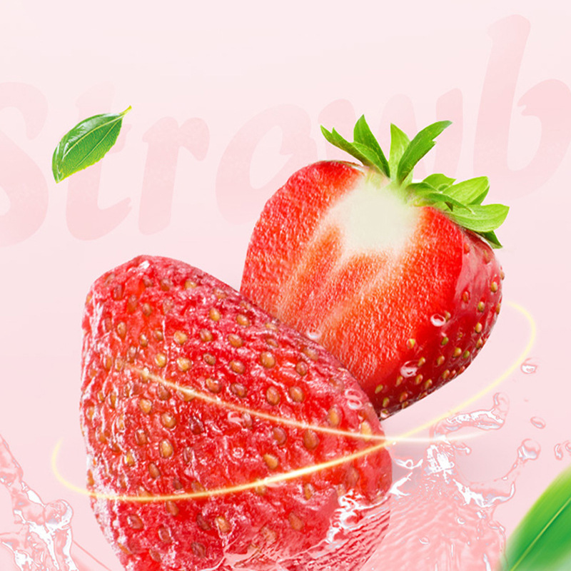 Hundred Herbs Strawberry Dried Fruit 50g Box, 130 Pcs, Sweet and Sour Fruits and Nuts, Snack for Health Connoisseurs