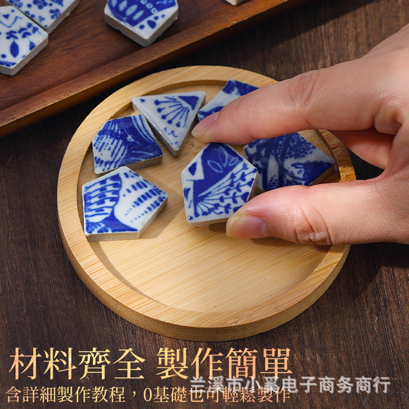 Wenchuang DIY azulejos de porcelana creativos materiales hechos a mano creativos cojín de tazas festivales comunitarios calentamiento actividades comunes