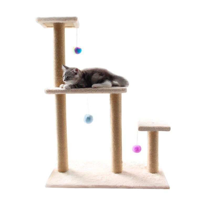 猫咪用品网红猫爬架猫窝猫树一体猫爬架小型猫抓板猫抓柱架猫玩具|undefined