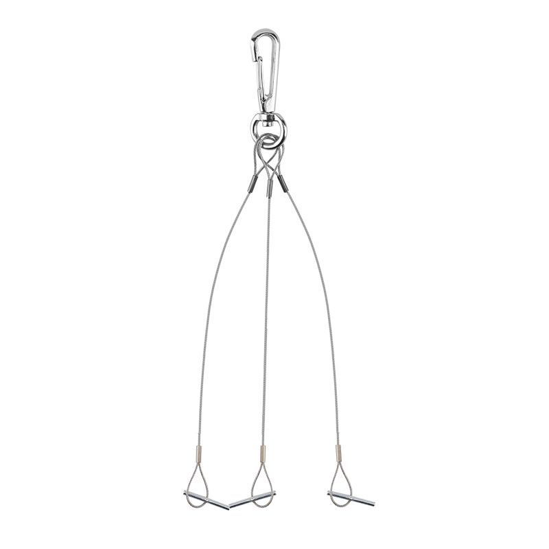 Tensor de cable para luces de exterior, gancho de sujeción, accesorios para iluminación de metro, cuerda de acero anticaídas, placa de techo, cuerda de acero para lámparas colgantes