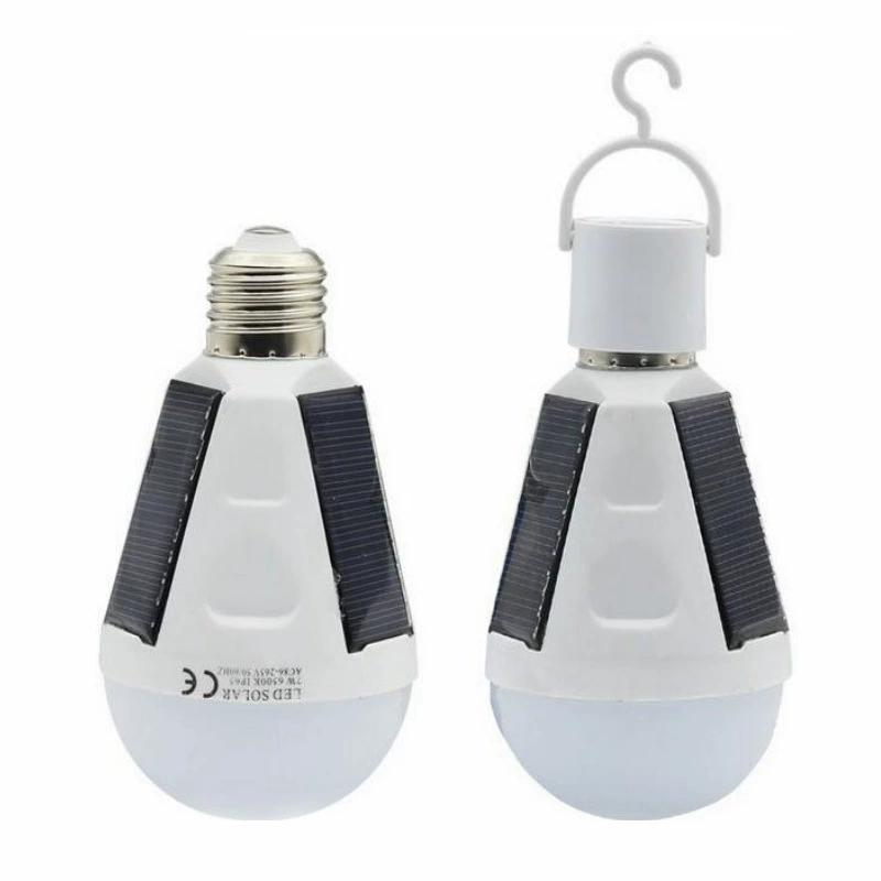 Emergency light solar-powered, LED travel bulb, lights