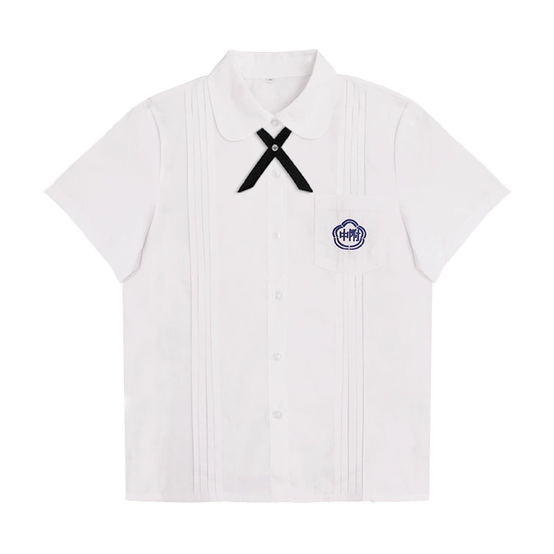 Футболки колледжа Taiwan Affiliated High School Shirts College Fengshu Service School Clothing Set Middle School Student High School Graduation Season Games Clothing