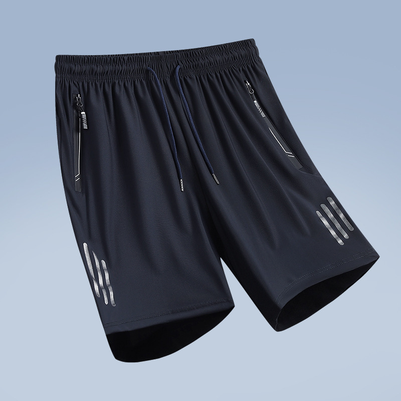 Summer Ice Silk Shorts Men's Thin Loose plus size Sports Pants Ice Silk Pants Casual Pants Quick-drying Ice Silk Pants Summer Ice Silk Shorts Men's Thin Loose plus size Sports Pants Ice Silk Pants Casual Pants Quick-drying Ice Silk Pants