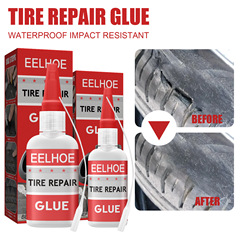 EELHOE Tire Repair Adhesive Scratch Tire Side Flexible Filling Tire Adhesive Hard Injury Adhesive Crack Repair