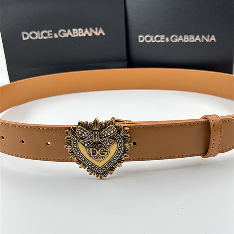 3.8CM 오렌지 D 골드 버클