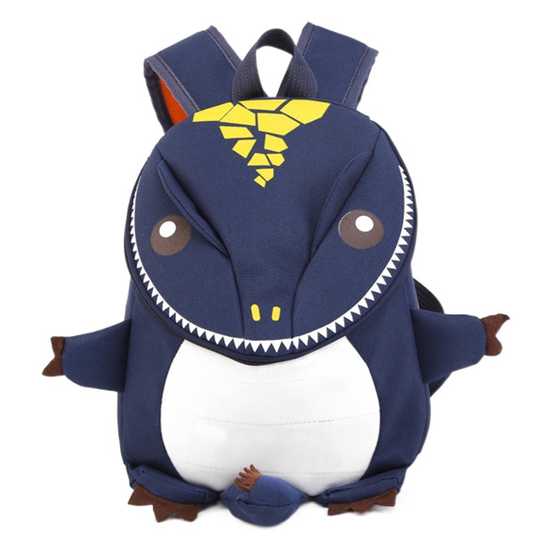 Fábrica al por mayor de dibujos animados para niños mochila kindergarten niños y niñas bebé mochila lindo dinosaurio para niños