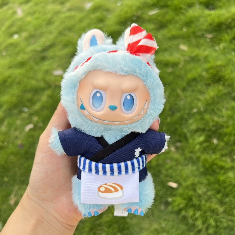 仅衣服适用labubu坐坐派对娃衣一二三代拉布布衣服套装配件饰周边|undefined