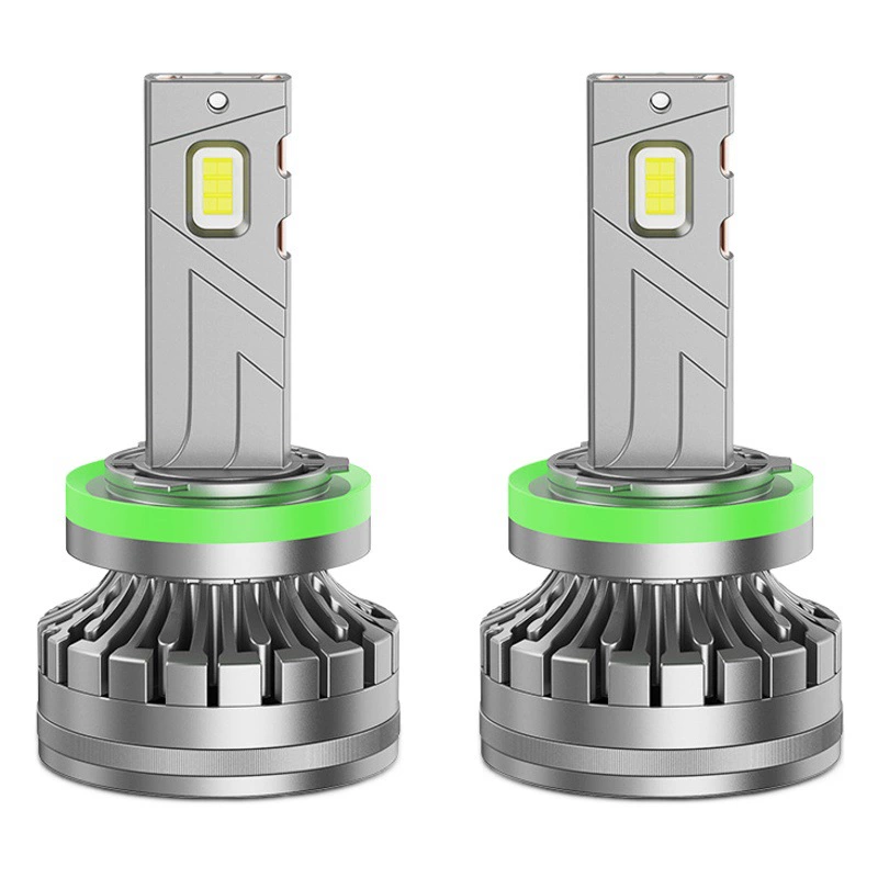 190 Вт автомобильные светодиодные фары с двойной медной трубкой, лазерные фары H7, мощные светодиодные линзы, автомобильные аксессуары, лампы H4/H11