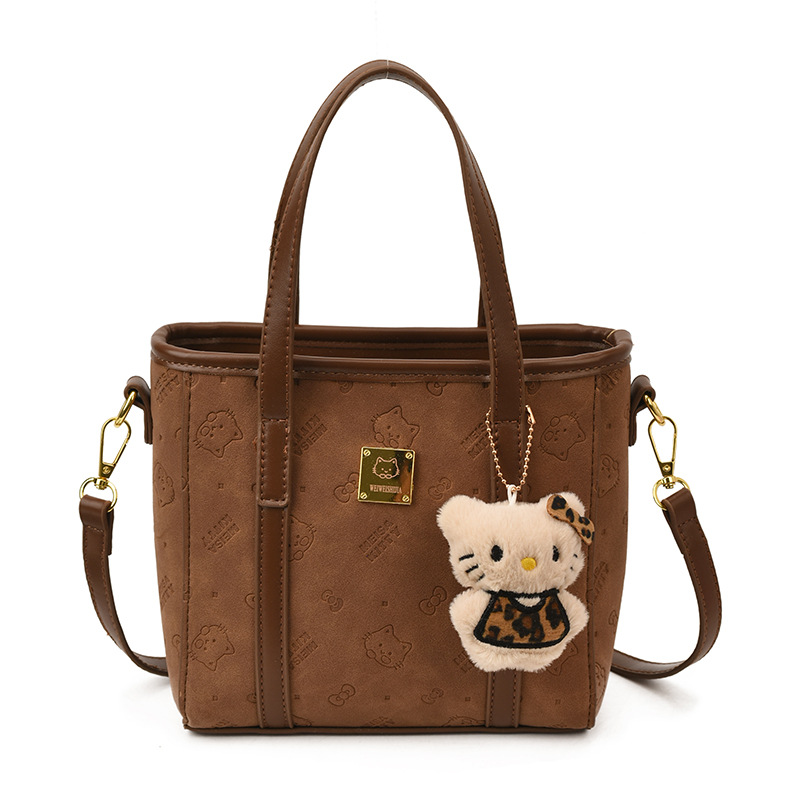 2025 otoño y invierno nuevo estilo simple de gran capacidad bolso de cubo portátil de mujer sensación de alta calidad bolsa de hombro casual bolsa de viaje mochila