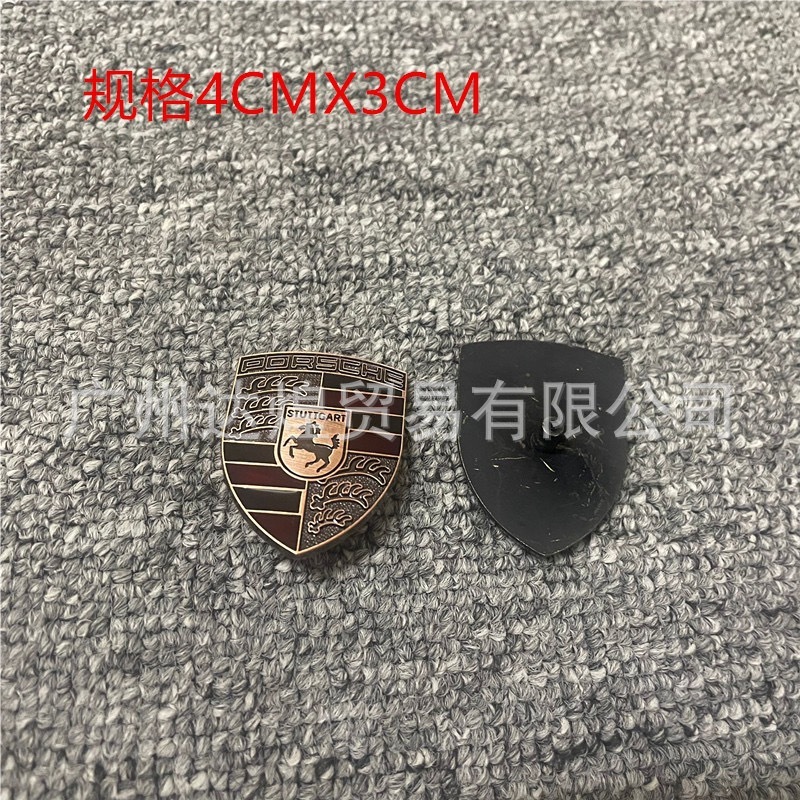 ポルシェステアリングホイールロゴ修正カイエンマカンパナメーラフロントロゴ718/911車ロゴに適しています。|undefined