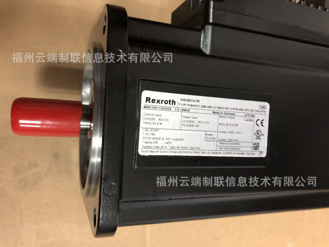 力士乐电机R911339976 KSM02.1B-061C-35N-M1-HP0-ET-NN-D7-NN-FW