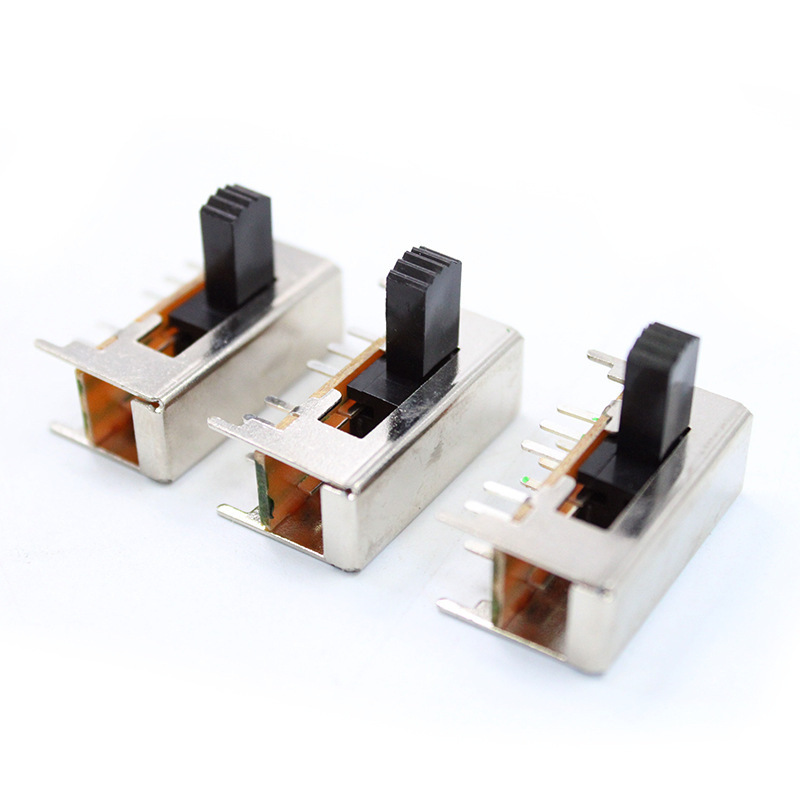 横柄拨动开关SK24F01 厂家供应单极双位直柄滑动电源插件电子产品