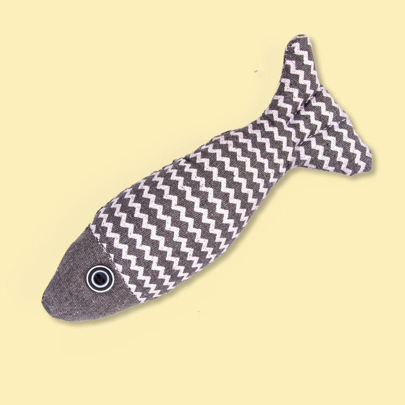 Personalizado gato de seda pescado gato menta simulación juguete de gato gato gatito dientes de molienda auto-hi para aliviar el aburrimiento de los suministros para gatos