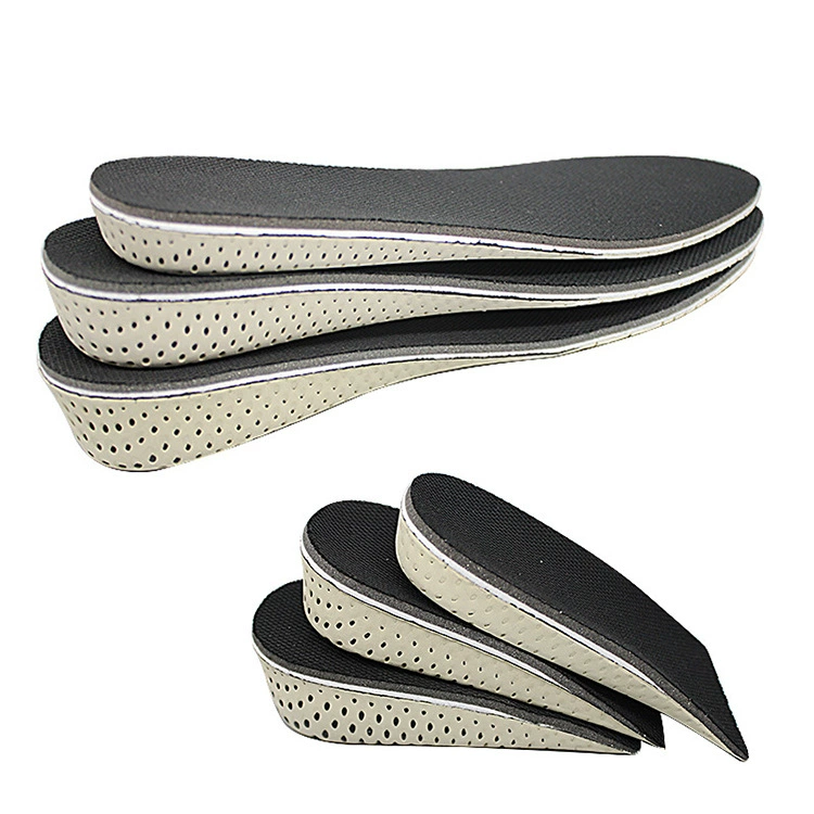 Стельки, увеличивающие рост, невидимая увеличивающая рост подкладка для пятки, дышащий впитывающий пот дезодорант, мужские и женские спортивные повседневные стельки