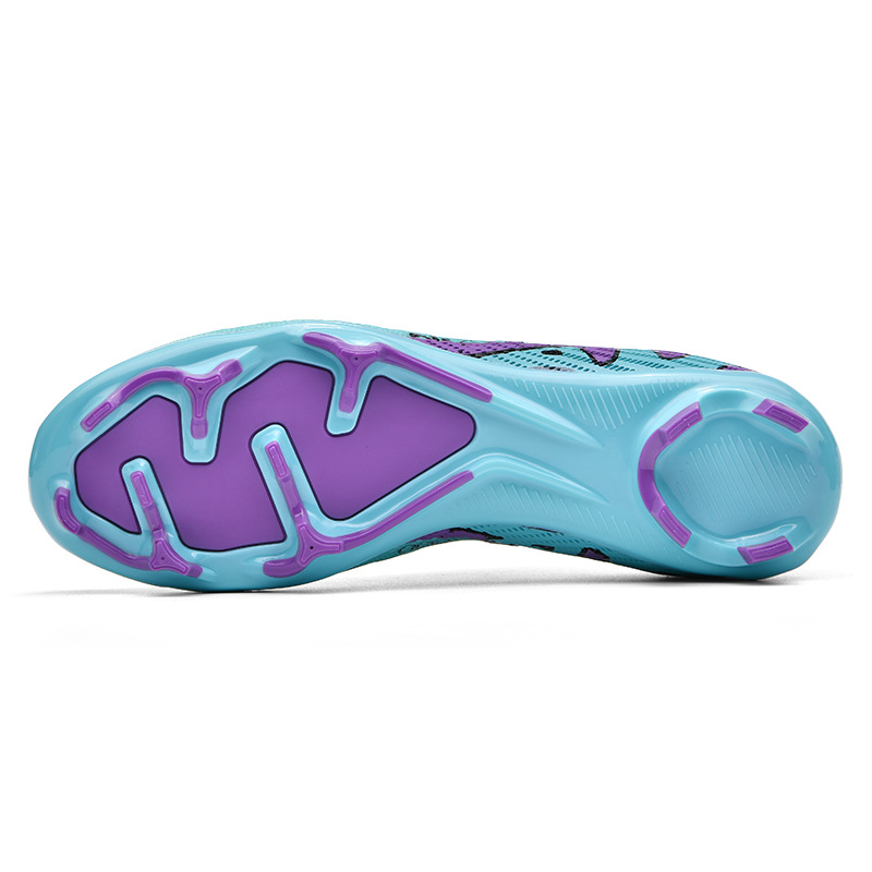 Botas de fútbol transfronterizas, nuevos zapatos deportivos de competición de corte bajo para niños y niñas, zapatos de entrenamiento de césped para estudiantes al por mayor